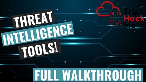 ThreatConnect TIP is a single platform that centralizes the aggregation and management. . Threat intelligence tools tryhackme answers